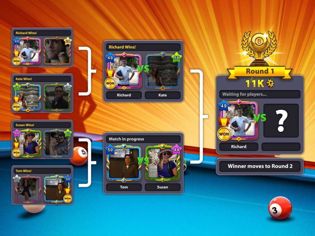 Official screenshot for 8 Ball Pool™
