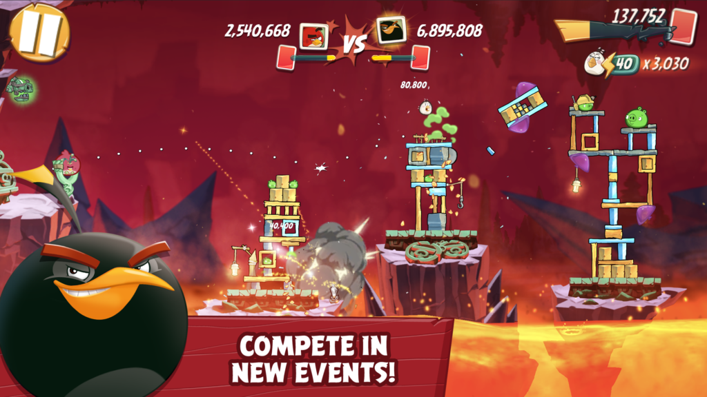 Official screenshot for Angry Birds 2