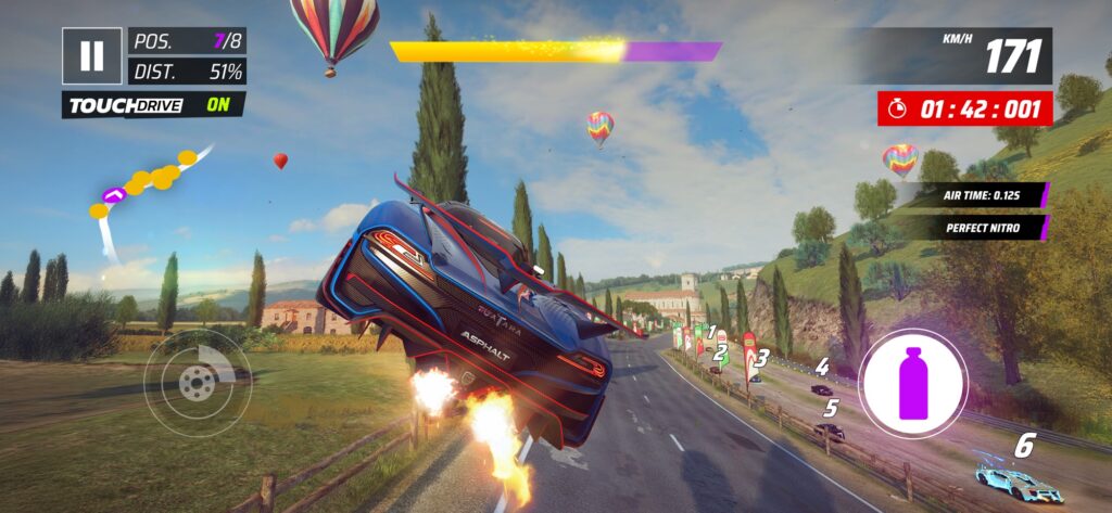 Official screenshot for Asphalt Legends – Racing Game