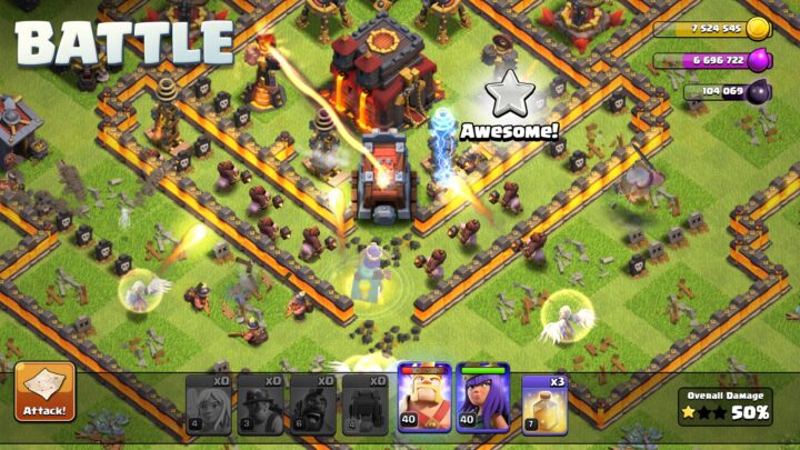 Official screenshot for Clash of Clans