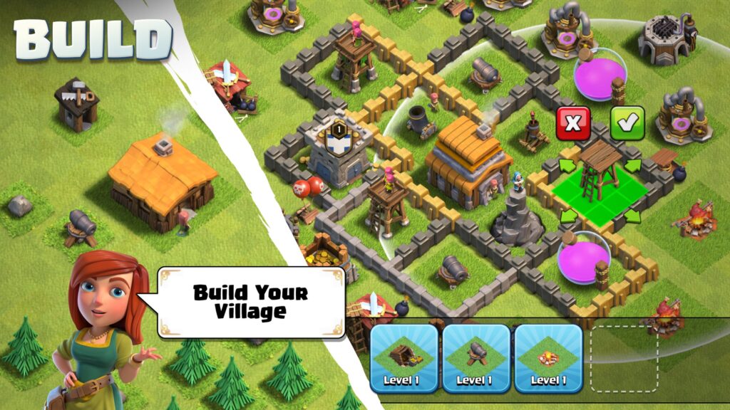 Official screenshot for Clash of Clans
