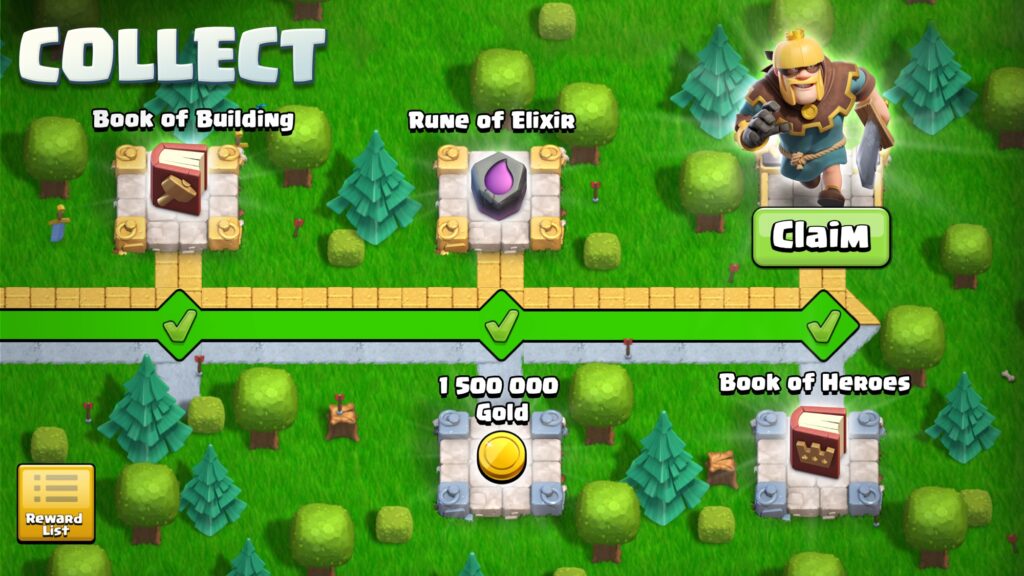 Official screenshot for Clash of Clans