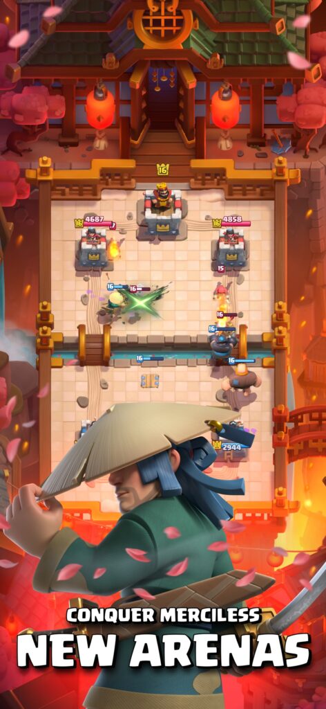 Official screenshot for Clash Royale