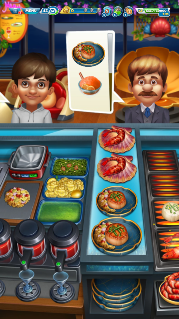 Official screenshot for Cooking Fever: Restaurant Game
