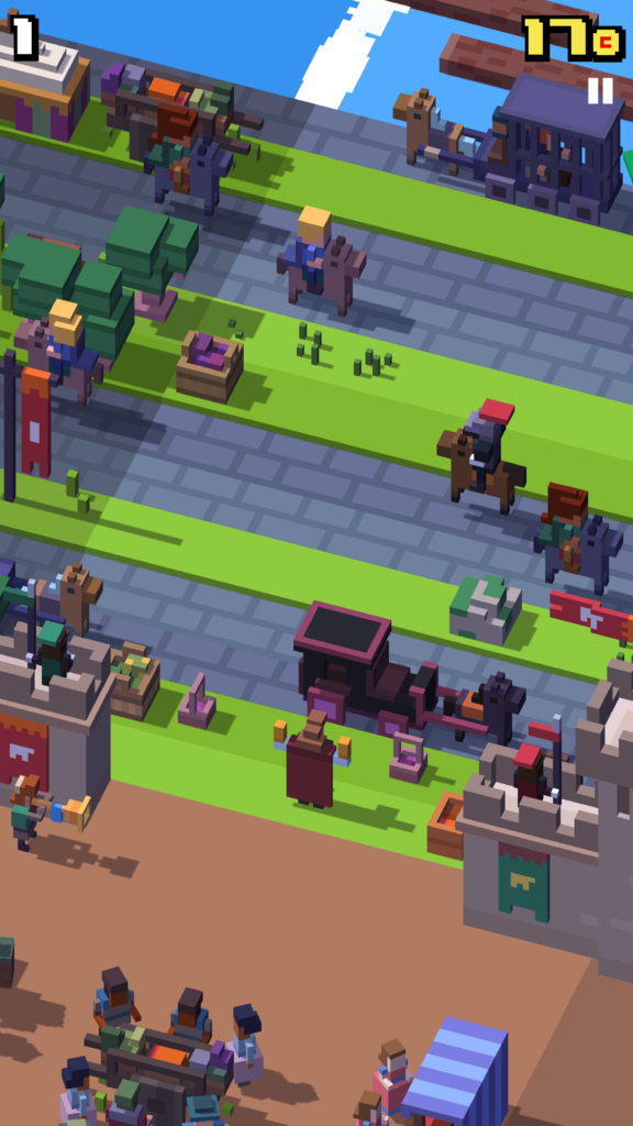 Official screenshot for Crossy Road