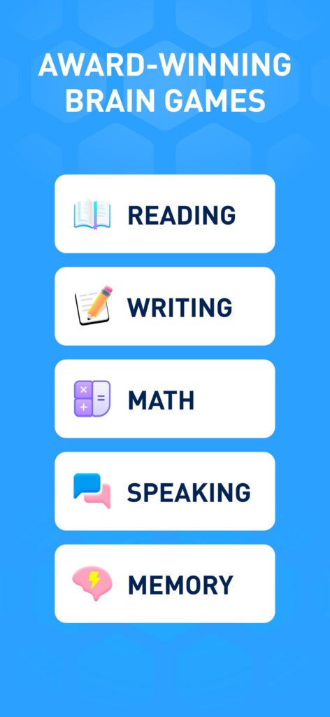 Official screenshot for Elevate – Brain Training Games