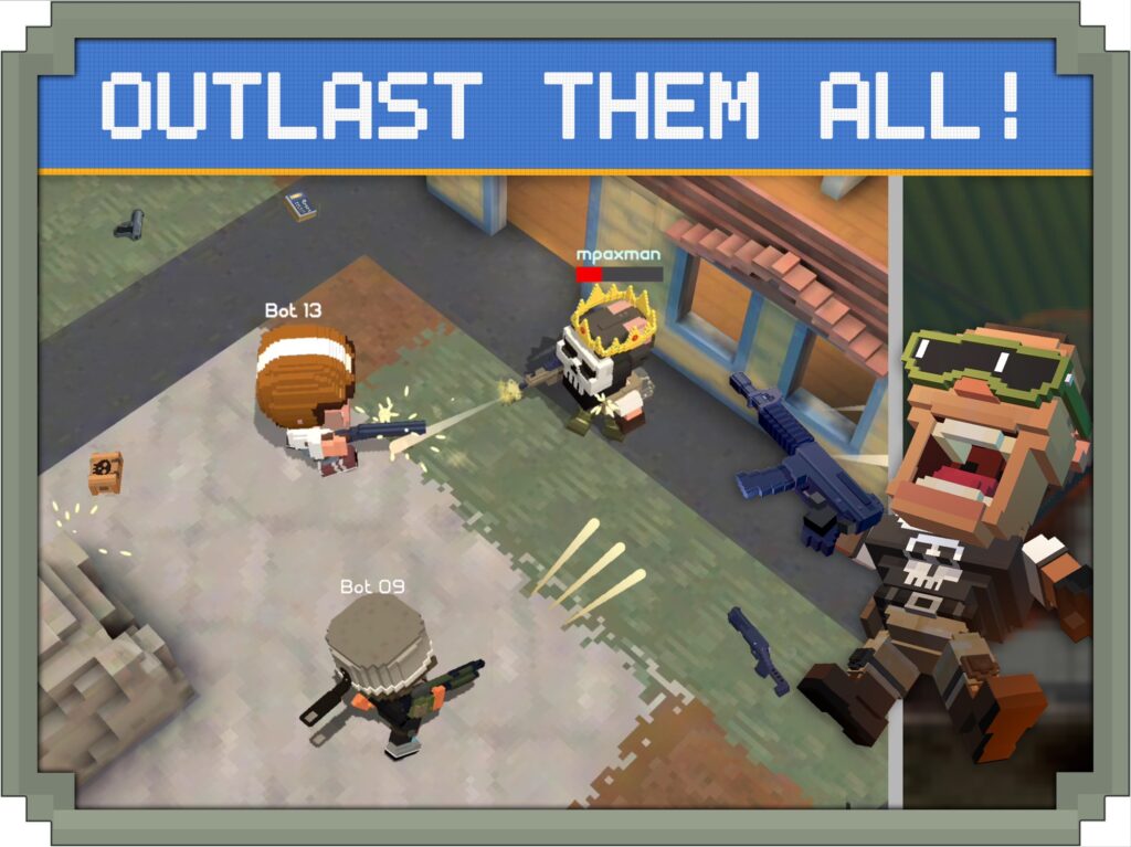 Official screenshot for Guns Royale: Mobile Team PvP