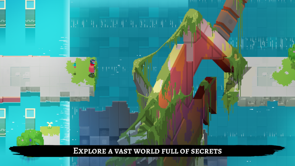 Official screenshot for Hyper Light Drifter