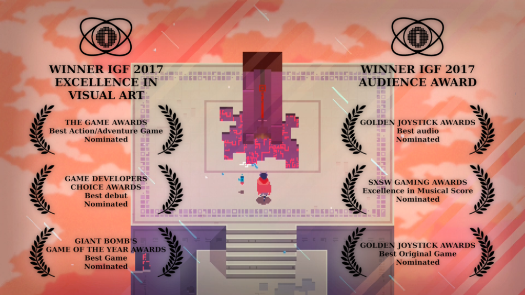 Official screenshot for Hyper Light Drifter