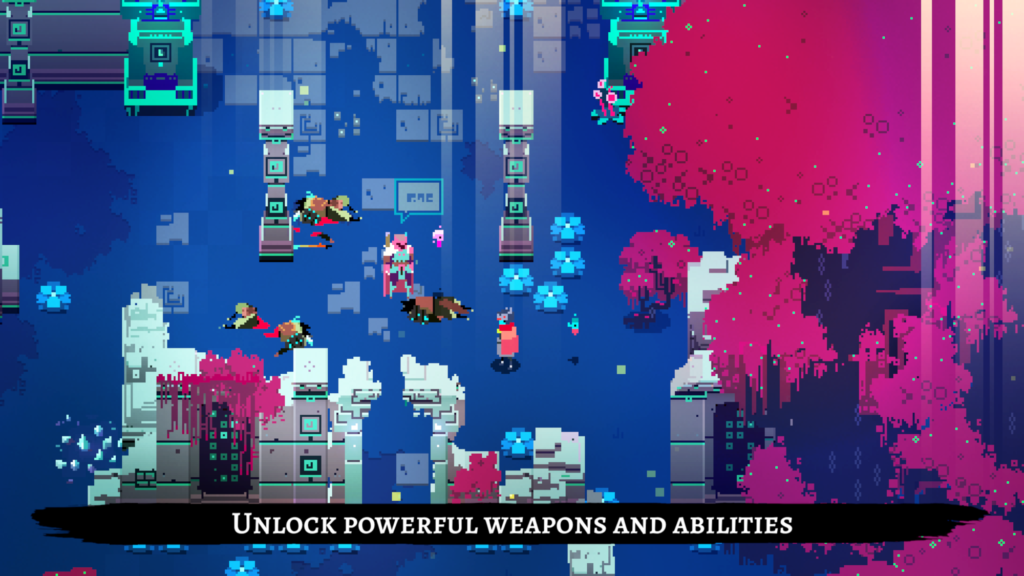 Official screenshot for Hyper Light Drifter