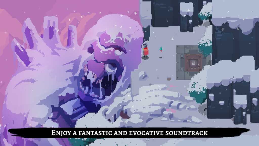 Official screenshot for Hyper Light Drifter