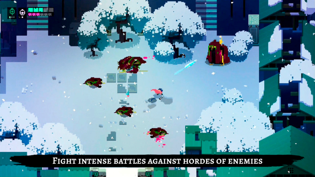 Official screenshot for Hyper Light Drifter
