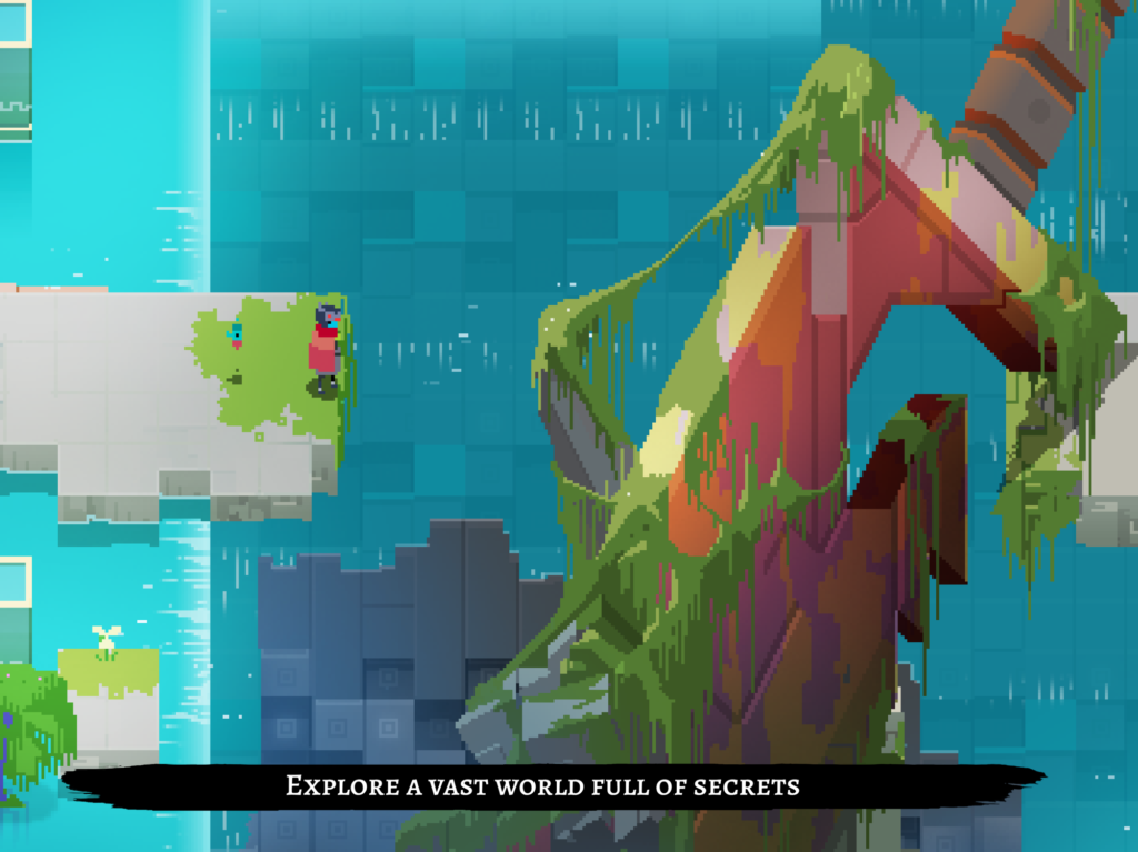 Official screenshot for Hyper Light Drifter