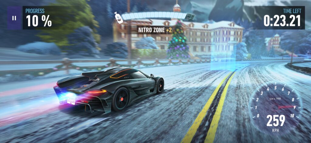 Official screenshot for Need for Speed No Limits Game