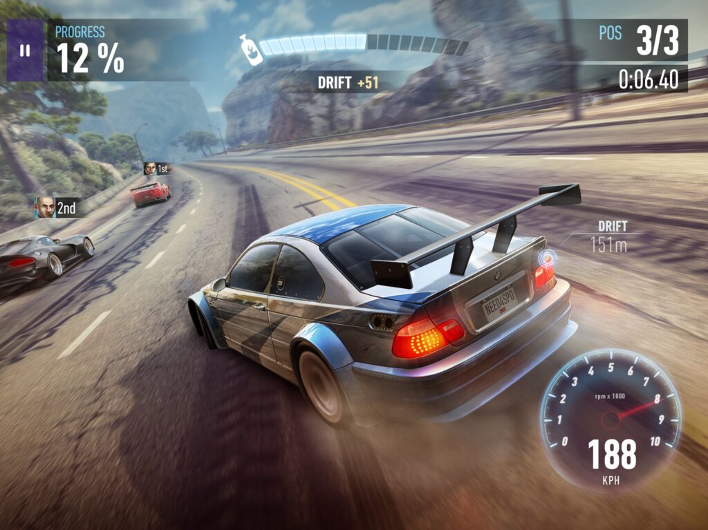 Official screenshot for Need for Speed No Limits Game