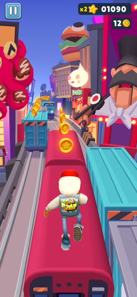 Official screenshot for Subway Surfers