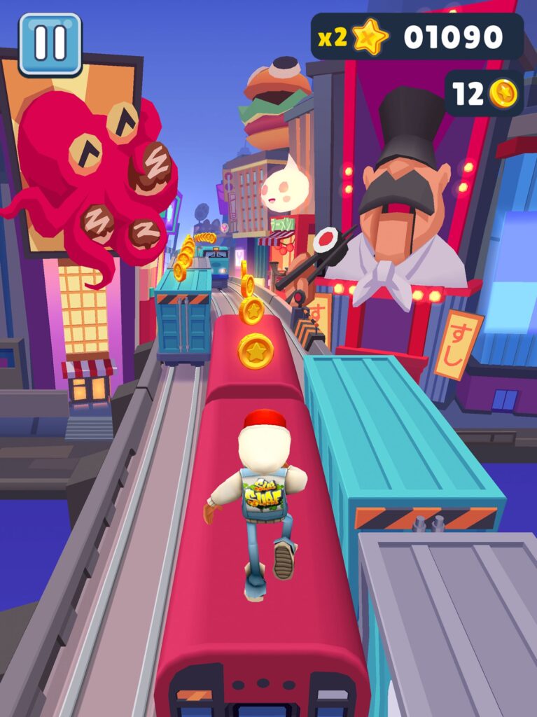 Official screenshot for Subway Surfers