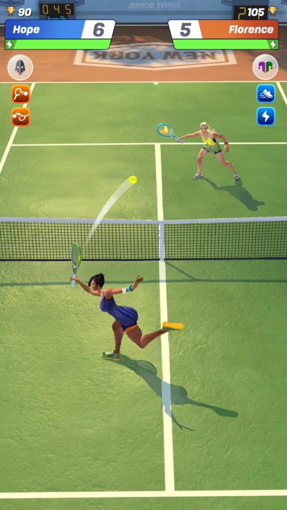 Official screenshot for Tennis Clash:Sports Stars Game