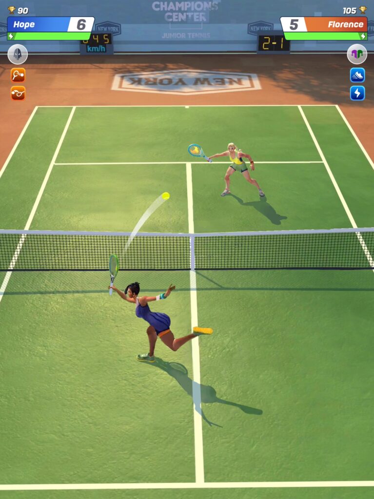 Official screenshot for Tennis Clash:Sports Stars Game