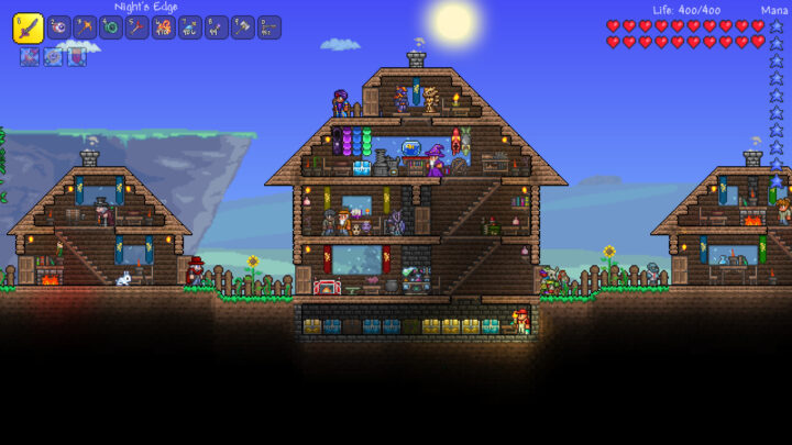 Official screenshot for Terraria