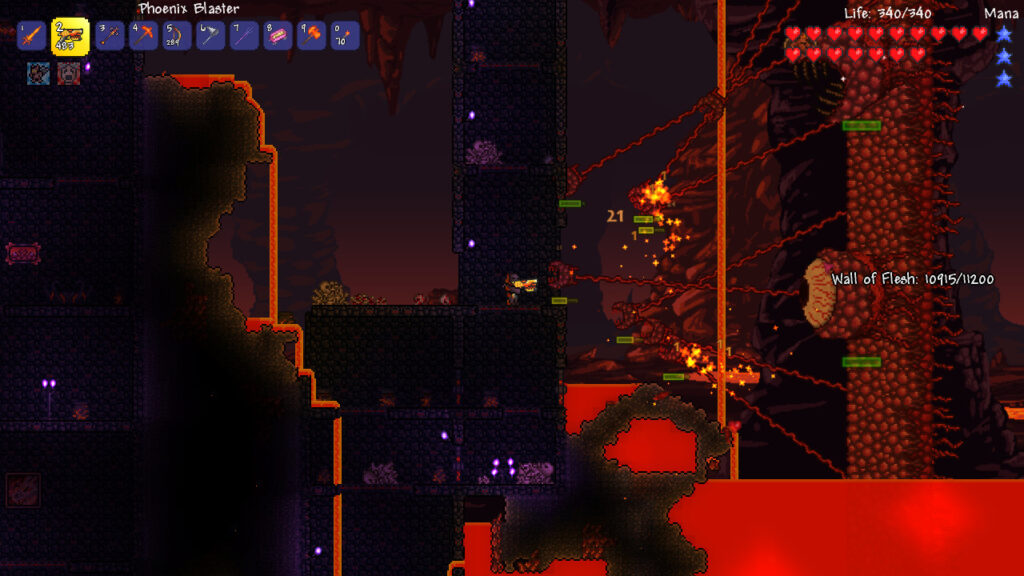 Official screenshot for Terraria