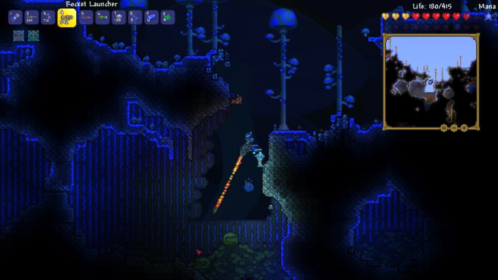 Official screenshot for Terraria