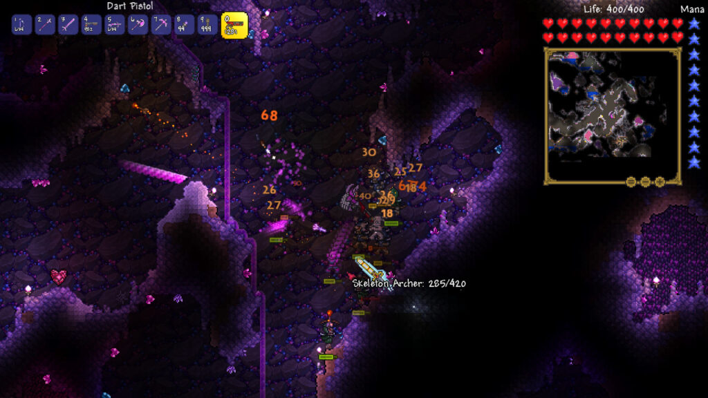 Official screenshot for Terraria