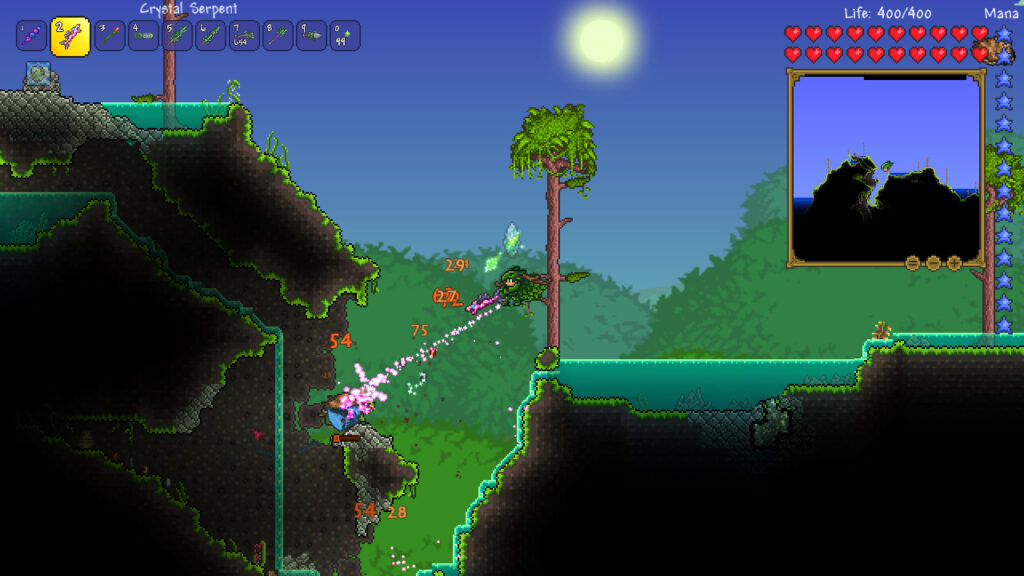 Official screenshot for Terraria