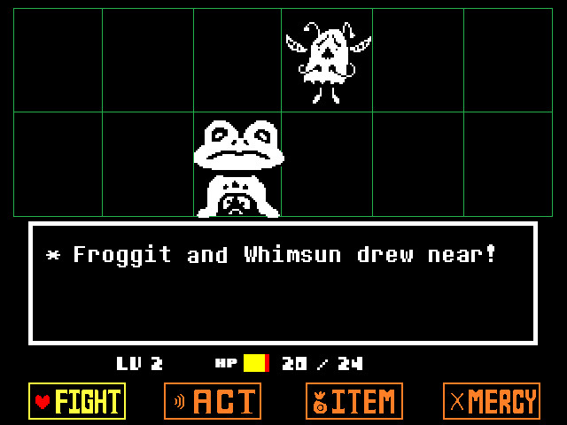 Official screenshot for Undertale