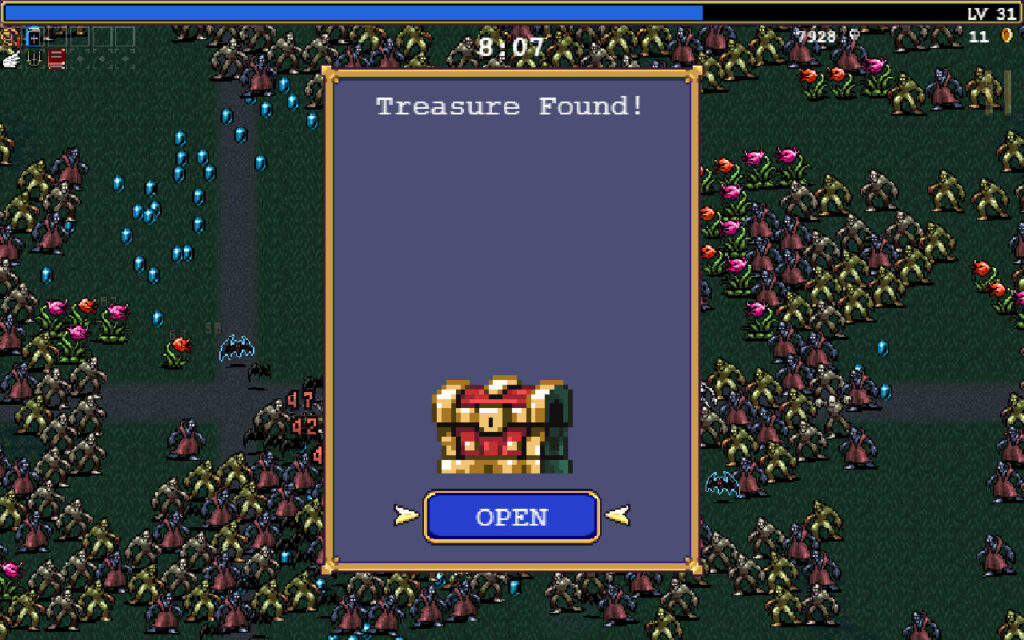 Official screenshot for Vampire Survivors