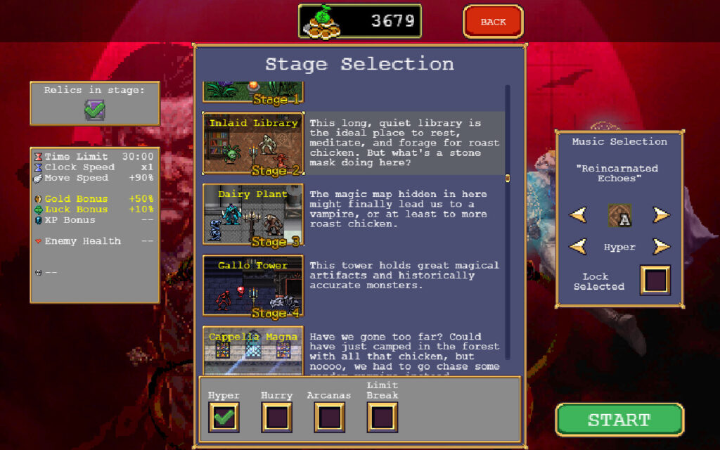Official screenshot for Vampire Survivors